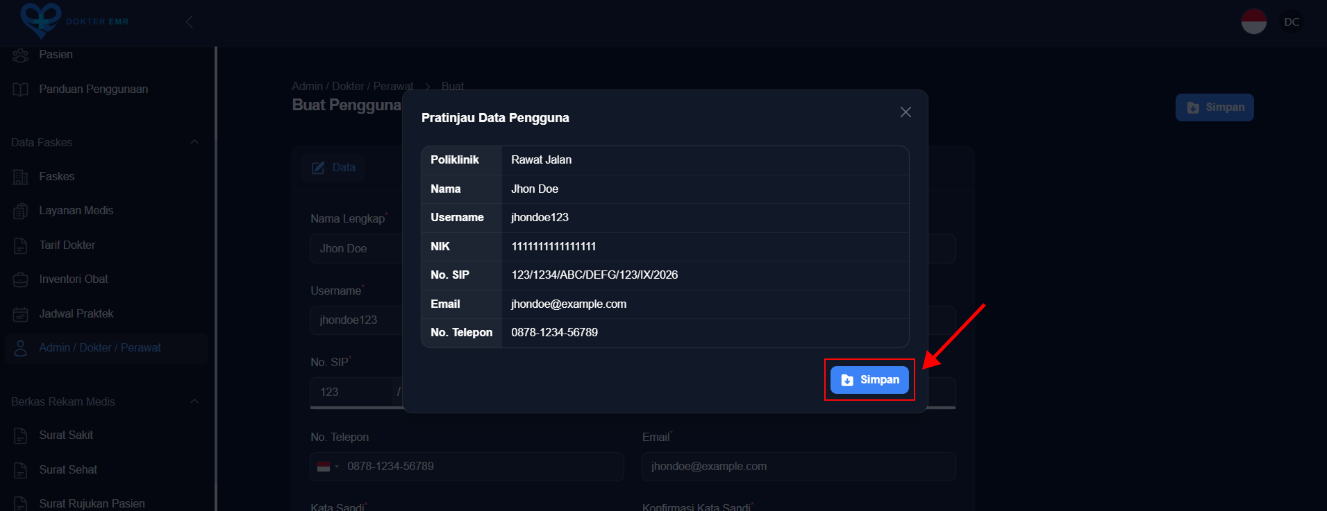 Verifikasi dan edit data